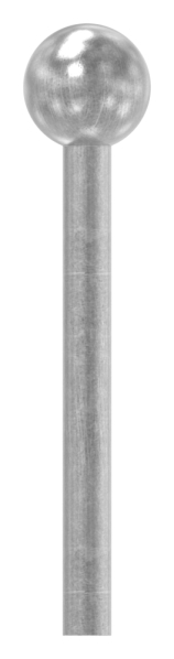 Boulon à tête sphérique Ø 5.5/13 mm | Acier S235JR, brut