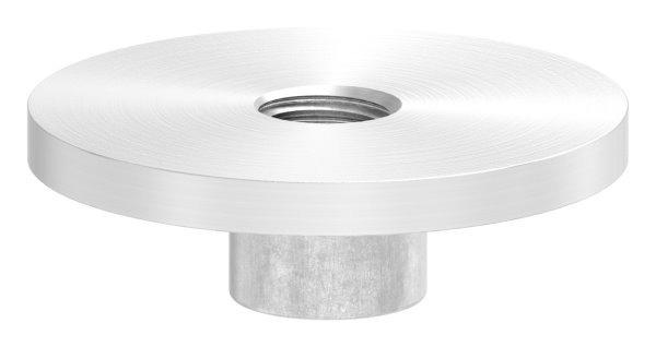 Plaque plate avec M10 pour tube Ø 42.4 mm V2A