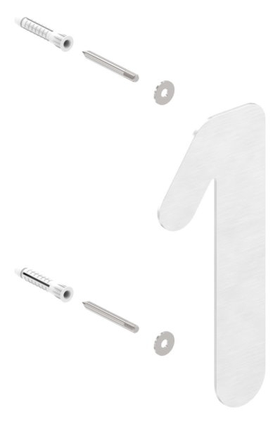 Maison numéro 1 | petite | Dimensions : 110 mm x 150 mm | V2A
