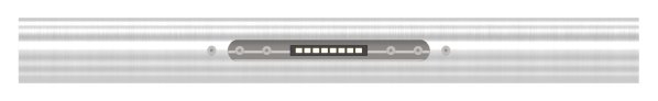 Modèle de main courante à LED incl. 1x LED 3000 K