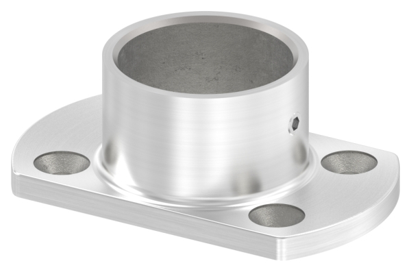 Ancrage au sol pour tube 33,7mm, V2A