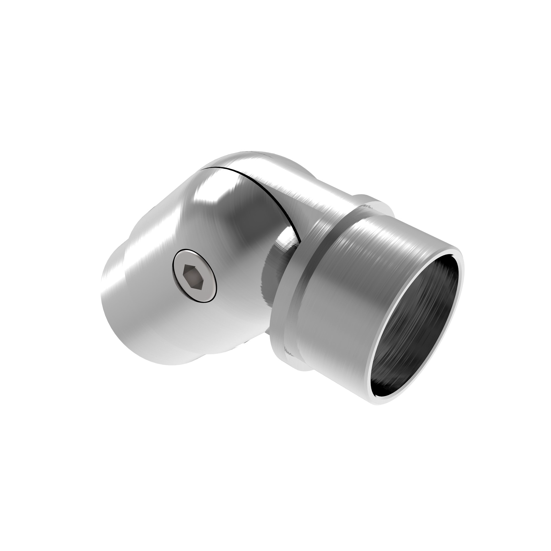 Pièce d'articulation pour tube rond Ø 33.7x2.0 mm V2A