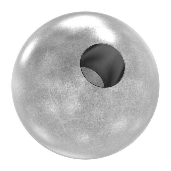 bille Ø 40 mm | avec trou borgne 12.3 mm | acier S235JR, brut