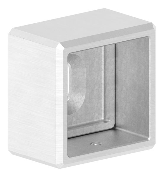 Support mural pour tube carré 40 x 40mm