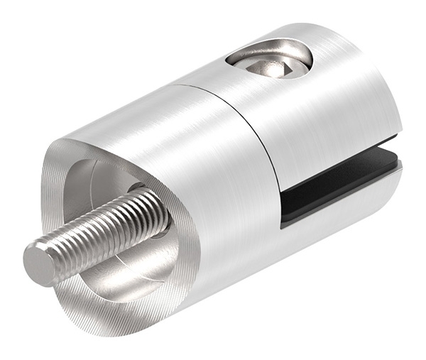 Support de tôle Ø 25 mm V2A pour connexion Ø 33,7 mm