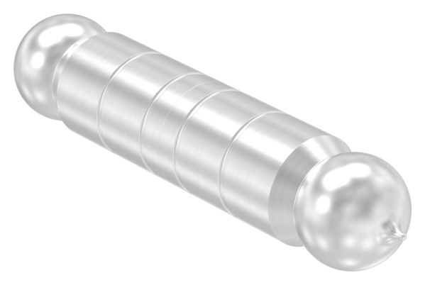 VA - charnière de portail lisse 30mm mandrin 13mm