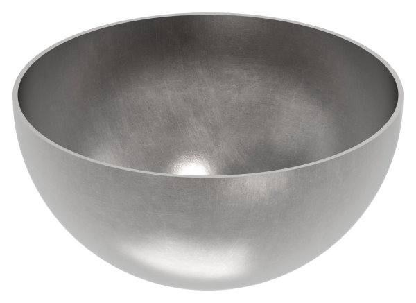Boule semi creuse Ø 150 mm | lisse | acier S235JR, brut