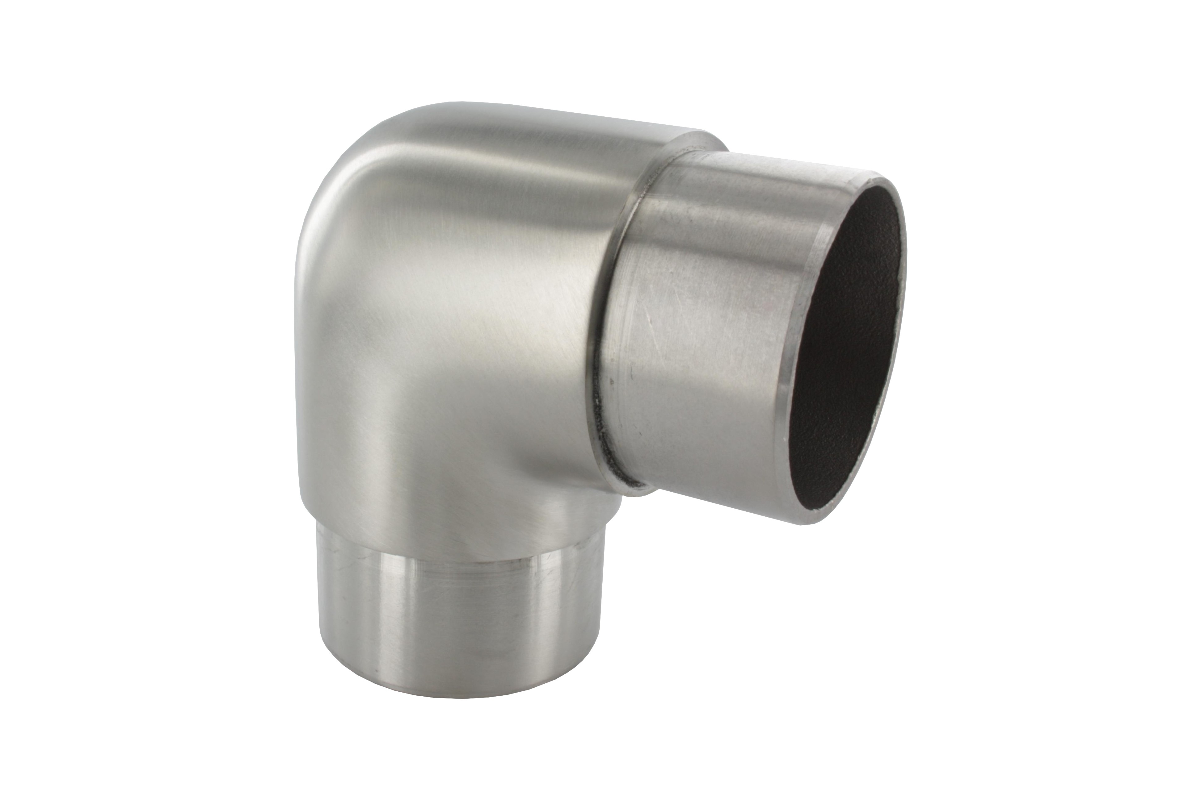 Coude 90° étroit, pour tube rond Ø 21.3x2.0 mm V4A
