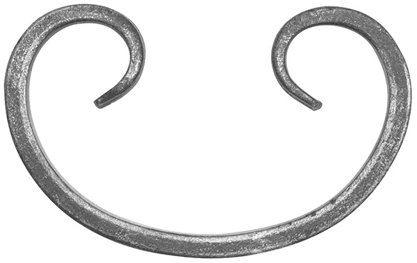 Série 16 | Dimensions : 140x90 mm | Matériau : 16x8 mm, lisse | Acier S235JR, brut