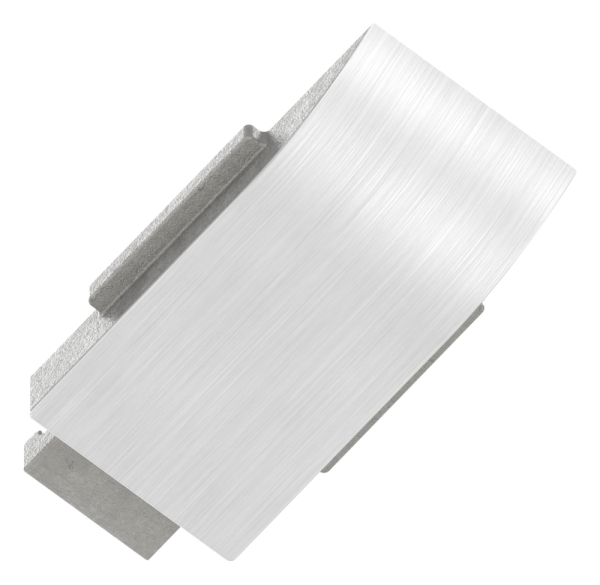 1 base de sécurité pour pince à verre 63x45x30 mm AbZ V2A
