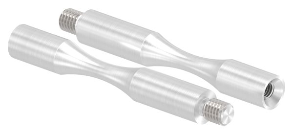 Goupille | dimensions : 81x12 mm | pour pliage | avec filetage extérieur et intérieur | V2A