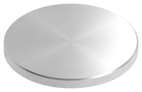 Ebauche circulaire | Dimensions : Ø 100x8 mm | avec meulage circulaire et chanfrein | V2A