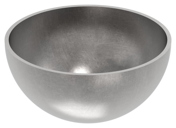 Boule semi creuse Ø 80 mm | lisse | acier S235JR, brut