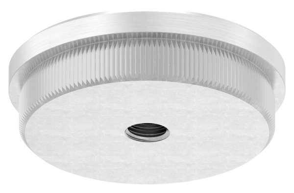Bouchon plat avec M8 pour Ø 48,3x2,0 mm V2A matériau solide