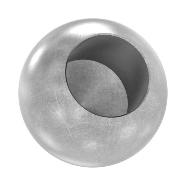 Boule Ø 25 mm | avec trou borgne 14,2 mm | acier S235JR, brut