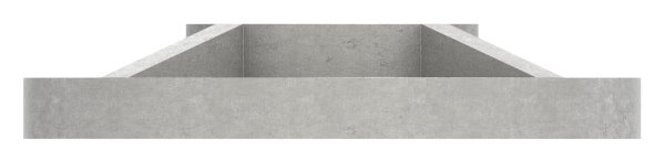 Plaque d'ancrage | dimensions : Ø 80x6 mm | pour tube rond : Ø 33,7 mm | V2A