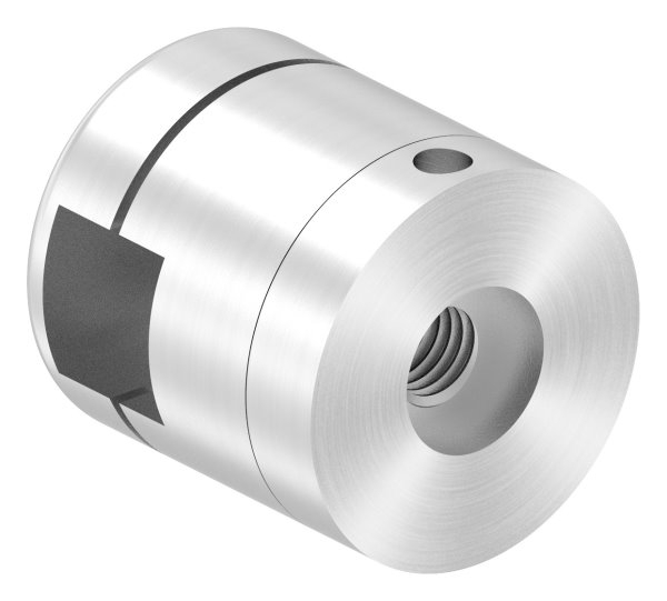 Support de base Brenk pour barres 12 x 12mm, V2A