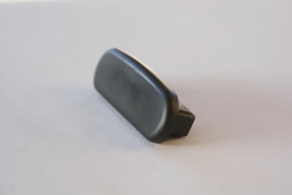 Embout pour main courante en plastique pour 40 x 8mm, noir