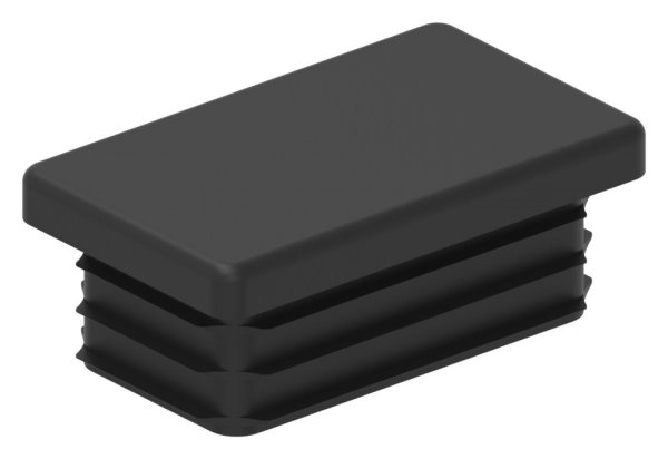 Bouchon en plastique pour tube rectangulaire 50x30mm
