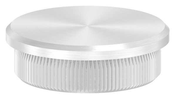 Bouchon plat pour Ø 35,0x2,0 mm V2A matériau plein