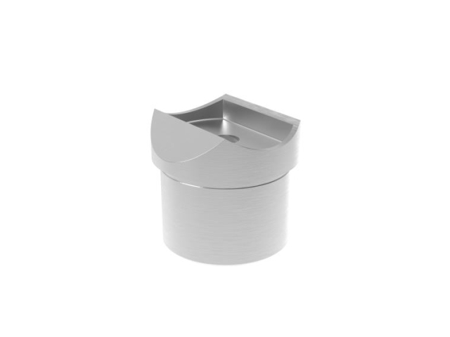 Sellette à coller pour tube rond Ø 42,4x2,0 mm V2A
