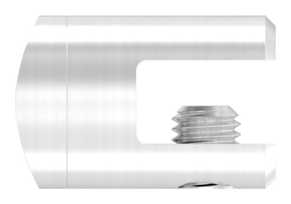 Support de plaque transversale Ø 25 mm avec connexion 48.3