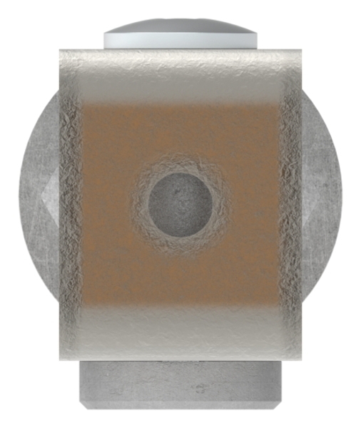 Charnière de portail M20 | réglable | acier (brut) S235JR