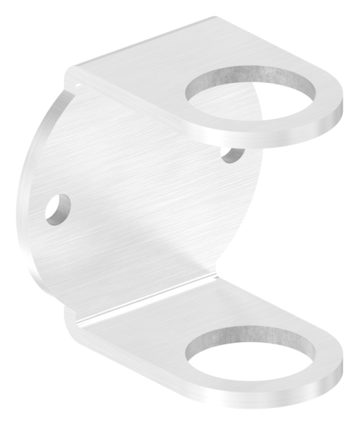 Fixation murale pour tube rond Ø 42,4 mm V2A