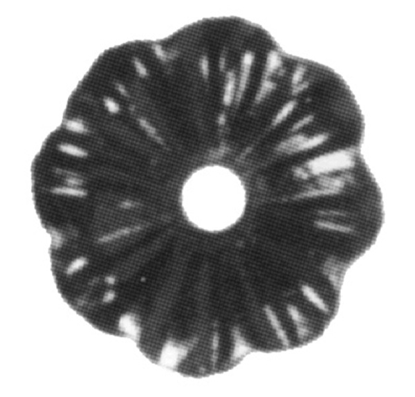 Rosace / Garniture | Ø 65x3 mm | Acier (brut) S235JR