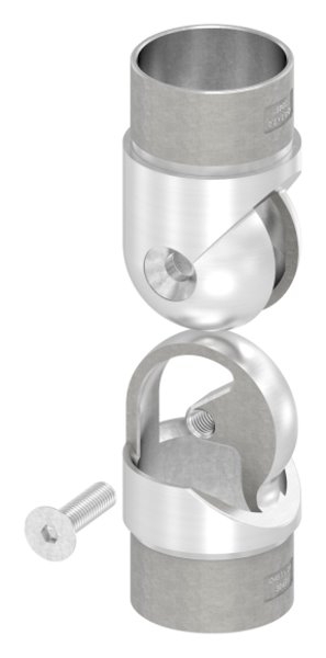 Pièce d'articulation creuse pour câble, pour tube 48.3 x 2.0mm