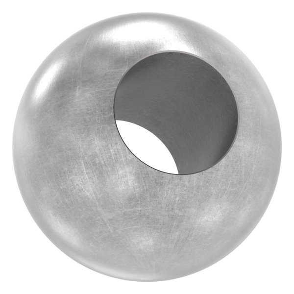 Boule Ø 30 mm | avec trou de passage 14.2 mm | acier S235JR, brut