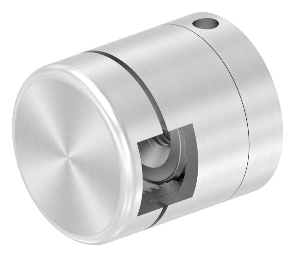 Support de base Brenk pour barres 12 x 12mm, V2A