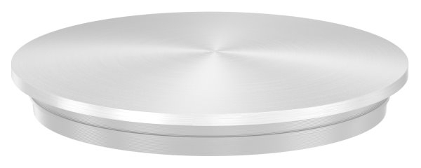 Bouchon légèrement bombé V2A pour Ø 48,3x2,6 mm