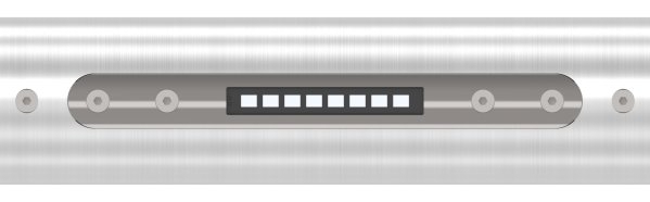 Modèle de main courante à LED incl. 1x LED 4000 K