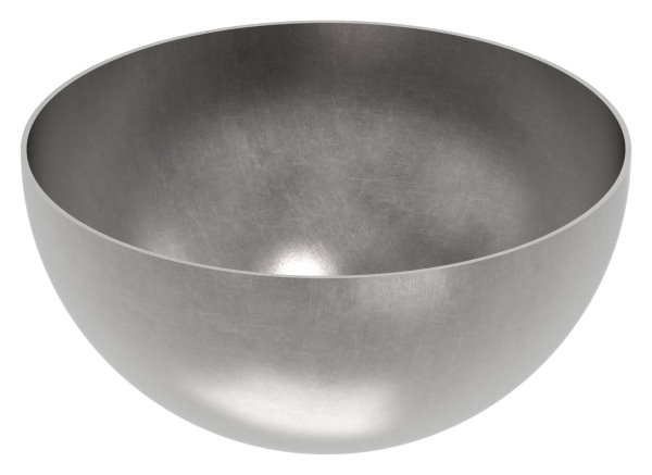 Boule semi creuse Ø 200 mm | lisse | acier S235JR, brut