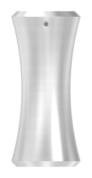 Manchon décoratif 60x27 mm avec trou 12,5 mm V2A