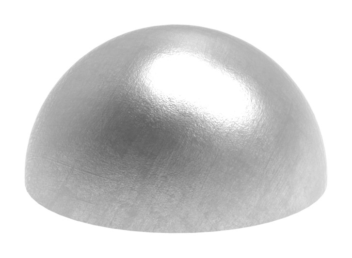 Boule semi-creuse Ø 120x2,0 mm V2A rectifiée