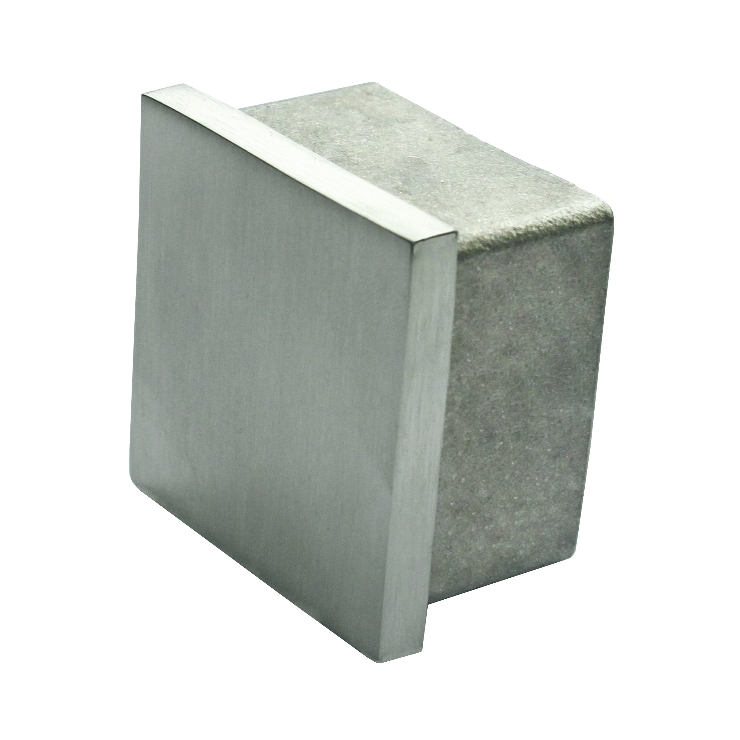 Capuchon d'insertion pour collage | pour tube : 30x30x2.0 mm | V2A