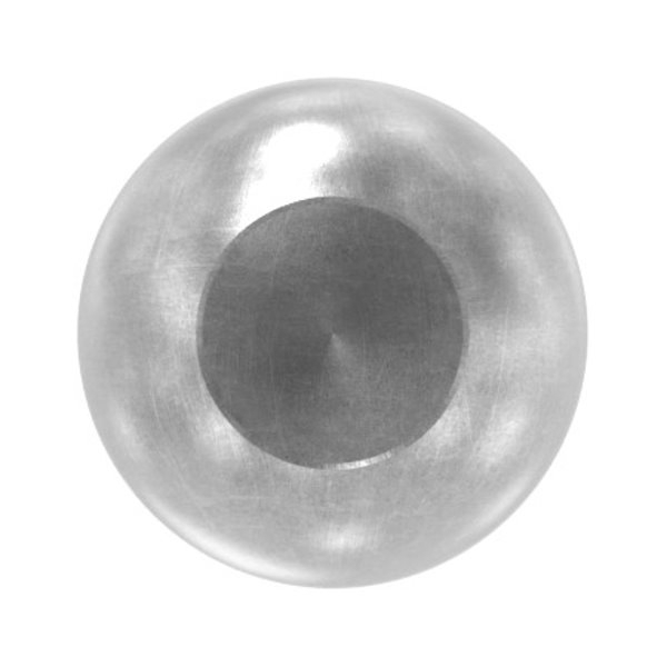 Boule Ø 20 mm | avec trou borgne 10,2 mm | acier S235JR, brut