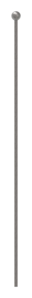 Barre à billes 12 x 12mm ; longueur 1200mm ; bille 35mm