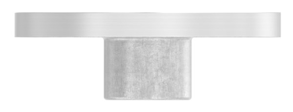 Plaque plate avec M10 pour tube Ø 42.4 mm V2A