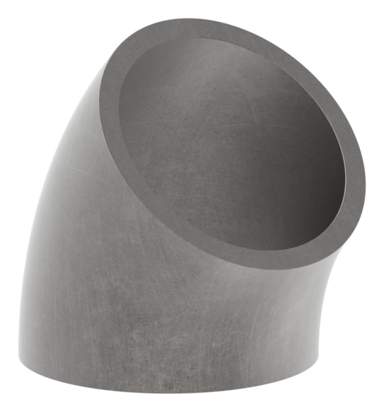 Coude à souder 45°, 33.7 x 2.6mm, S235