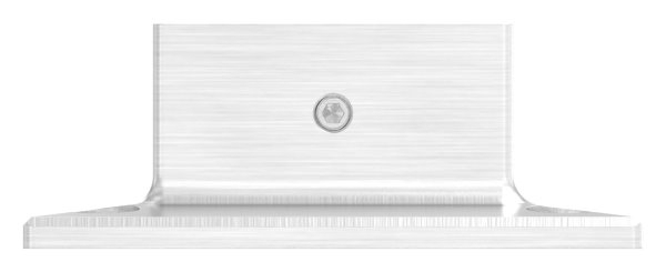 Fixation murale pour tube rainuré 40x40mm, V2A