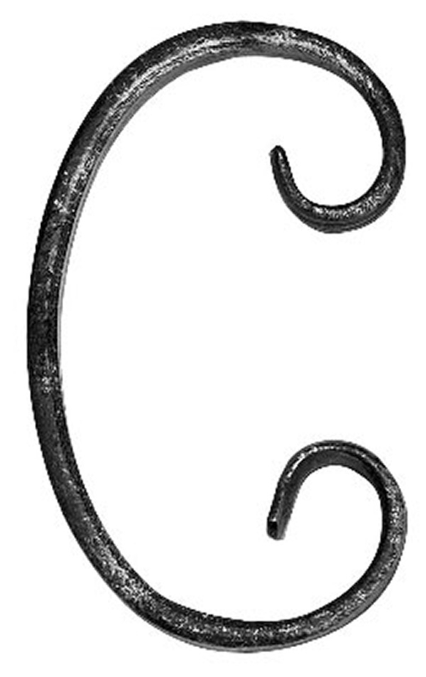 Vis en C | Dimensions : 60x100 mm | Matériau : 12x5 mm | Acier S235JR, brut