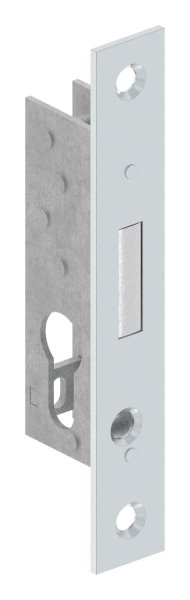 Serrure à pêne dormant à cadre tubulaire, distance d'encastrement 18 mm