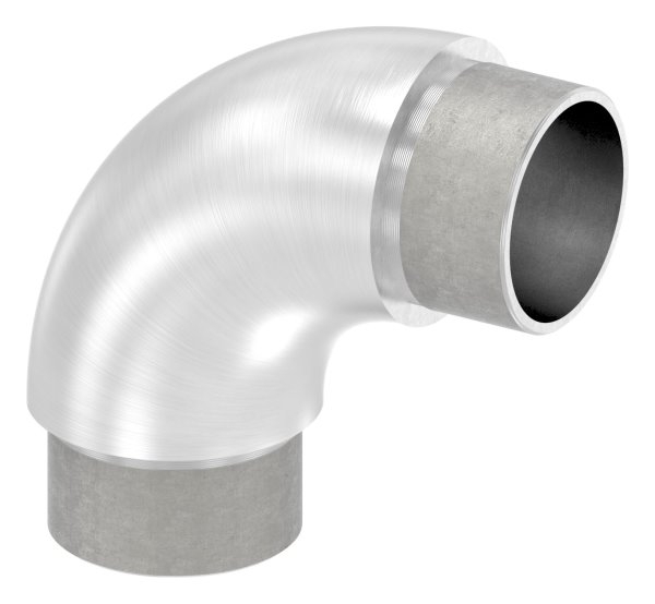 Coude 90° rond V2A pour tube rond Ø 42,4x3,0 mm