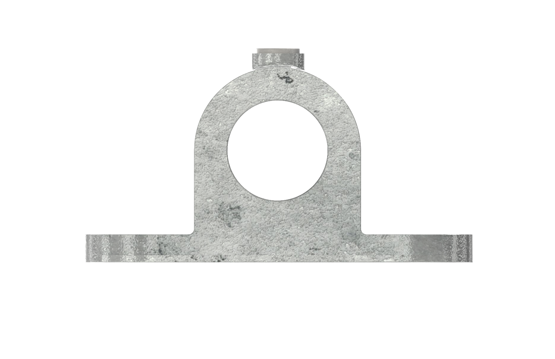 Raccord de tuyau | Support mural | 246B34 | 33.7 mm | 1" | Fonte malléable et électrozinguée
