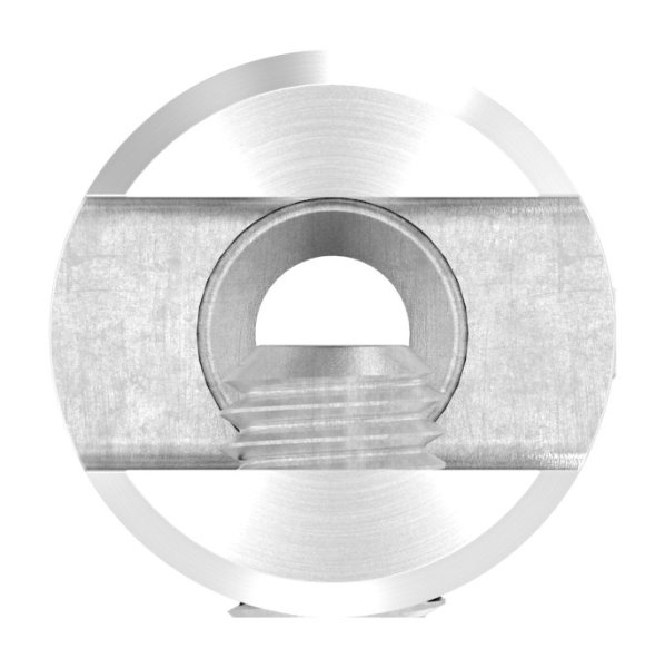 Support de plaque transversale Ø 25 mm avec connexion 48.3