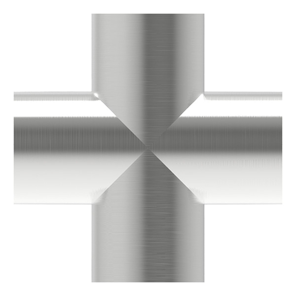 Traverse | pour soudure | pour tube rond : Ø 48,3 mm | V2A