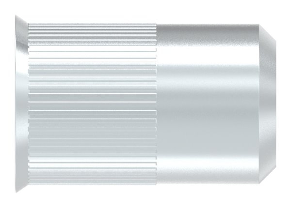 Ecrou pour rivet aveugle, acier, M6/trou 9mm